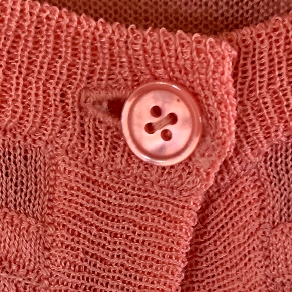 Talbots Coral Cardigan - Picture 5 of 7